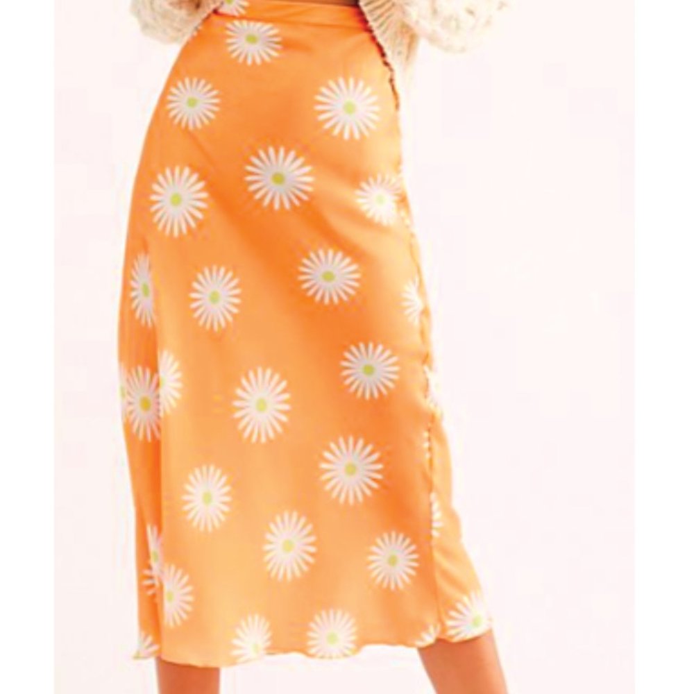 Free People Daisy Midi Skirt